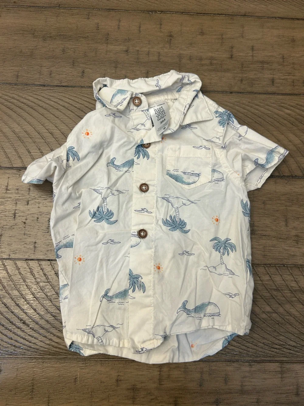0-3M Baby Boy Tan Khaki Pants with Suspenders and shirt